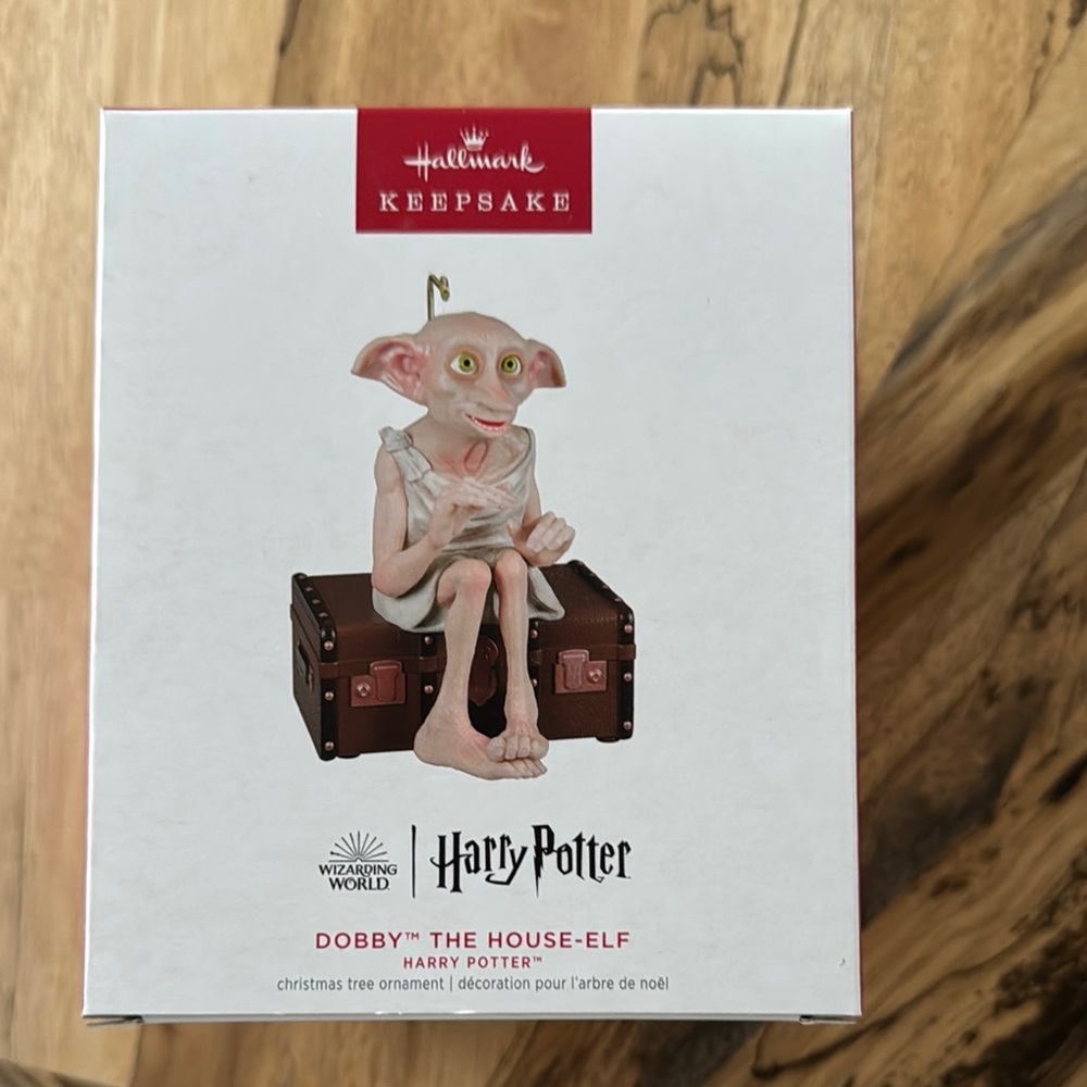 Hallmark Keepsake Dobby Ornament with Brown Suitcase